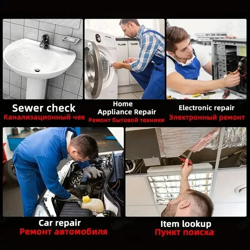 Micro USB Tipo C Borescope Mini Câmera, Endoscópio Android, LED à prova d\'água, Inspeção de carro, HUAWEI, Xiaomi