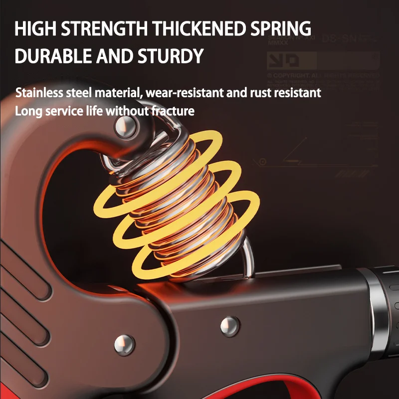 5KG-100KG 4-Hole Counting Hand - đánh giá và giá Grip Strengthener Hand