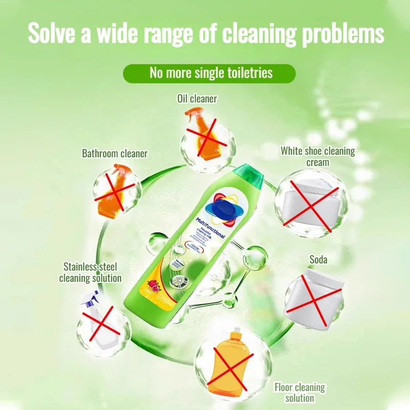 مزيل البقع القوي، منظف منزلي متعدد الأغراض، تنظيف آمن للأسطح لحمام المطبخ #3