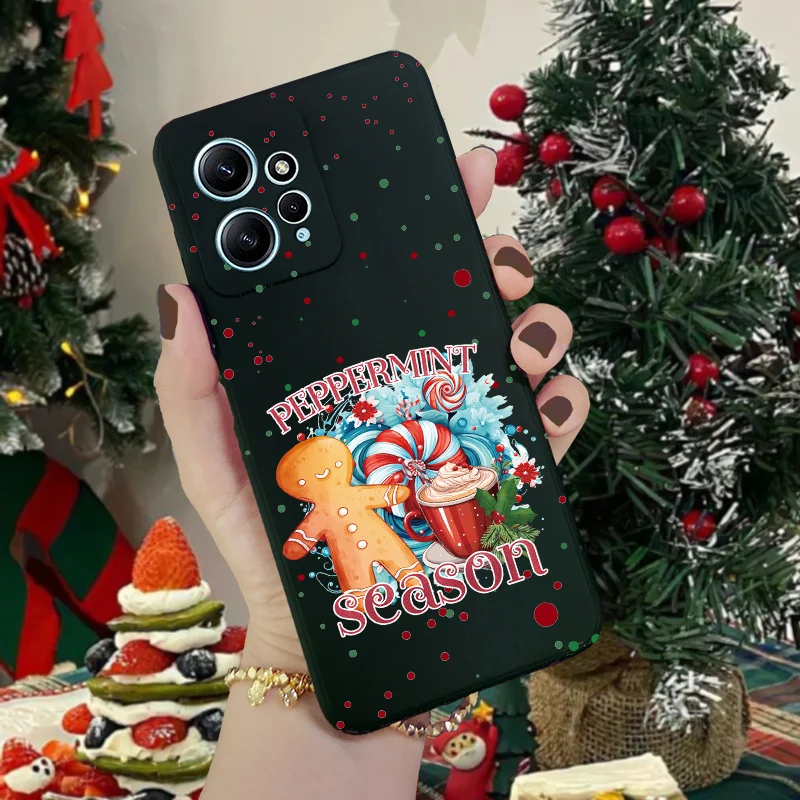 Christmas Santa Case for Honor 200 70 90 Lite 20 10i 9X Magic 4 5 6 Lite X9B X9A X9 X8B X8A X8 5G X7B X7A X7 X6 X6S 4G Cover