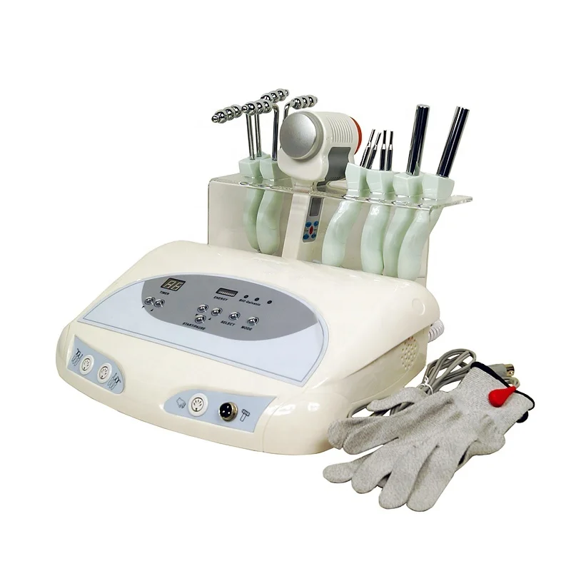 Microcurrent Face Massager Bio Face Lift Machine With Magic Glove Microcurrent Therapy Machine For  Rejuvenation