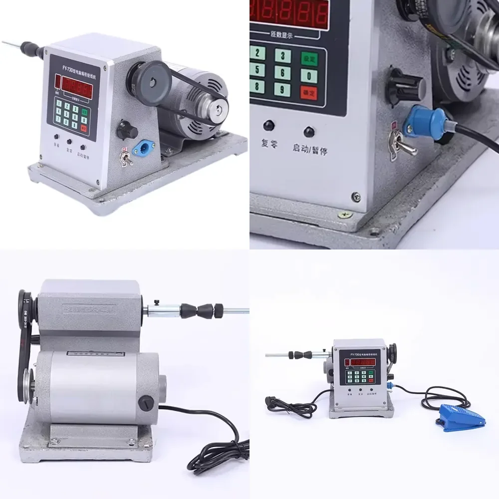 2026 Electronic Winding Machine for Fishing Line Coiling Tool for Thin Wire ≤Φ1MM 220V Automatic Coil Winder for DIY Craft