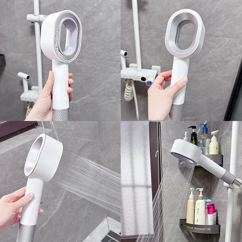 고급형 고출력 탄소섬유 샤워 필터 (염소, 불소 및 경수 제거)