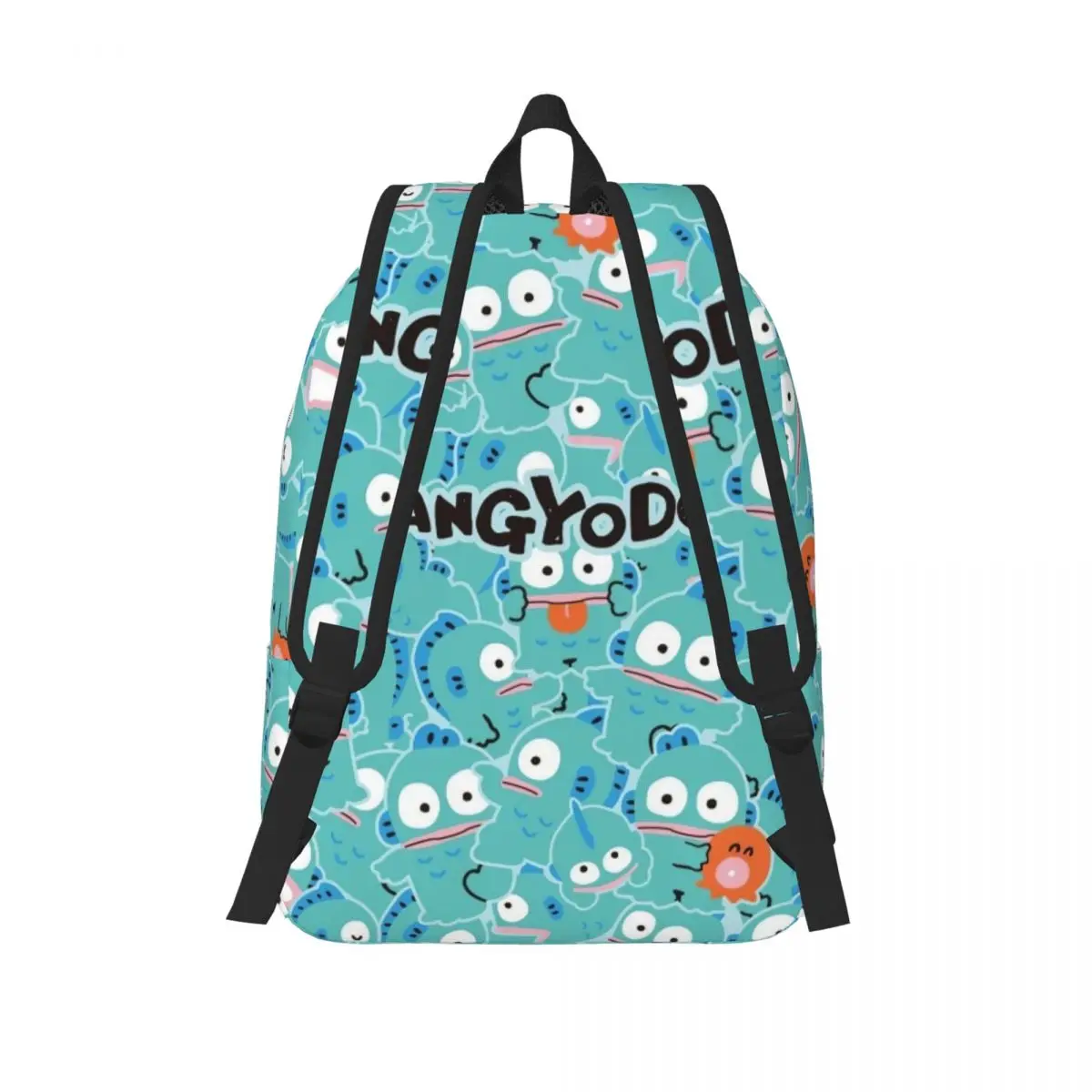 Mochila Kawaii Hangyodon de dibujos animados para niño y niña, mochilas escolares para estudiantes, mochila de lona, bolsa primaria para preescolar, deportes