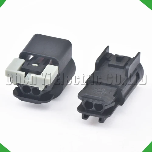 Imagen 2 del producto 2 Pin Automotive Waterproof Connector Wiring Harness Socket Oil Pump Plug 15326801 13510085 15326806