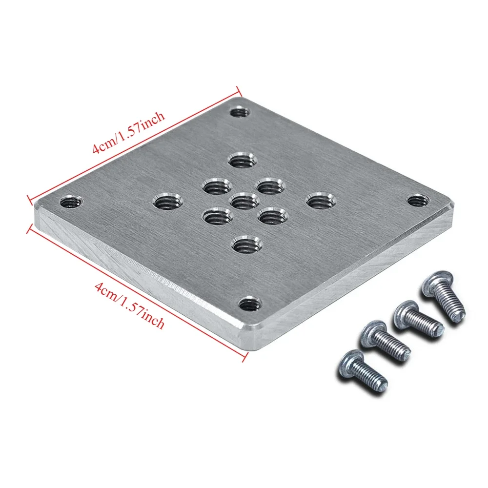 40*40 مللي متر ملزمة قاعدة تجميع خاصة الملحقات سمك 4.5 مللي متر