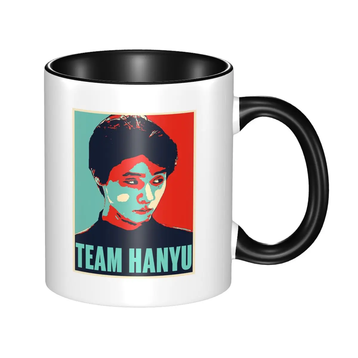 

Team Yuzuru Hanyu Mug Funny Ceramic Coffee Cups Tea Mugs Milk Cup Drinkware Gift for Friends