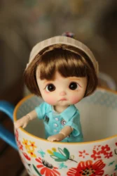 STODOLL Egg White Muscle Daily Burning Muscle Original Movable Joint Doll Tide Play Hand Ob11 BJD Dolls 1/12 1/8 Egg Dolls