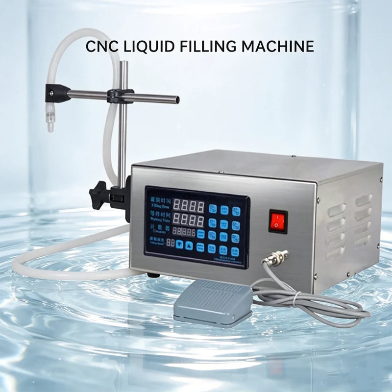 Small Automatic CNC Liquid Filling Machine 110V 220V Perfume Filling Machine Liquid Solution Filling Machine