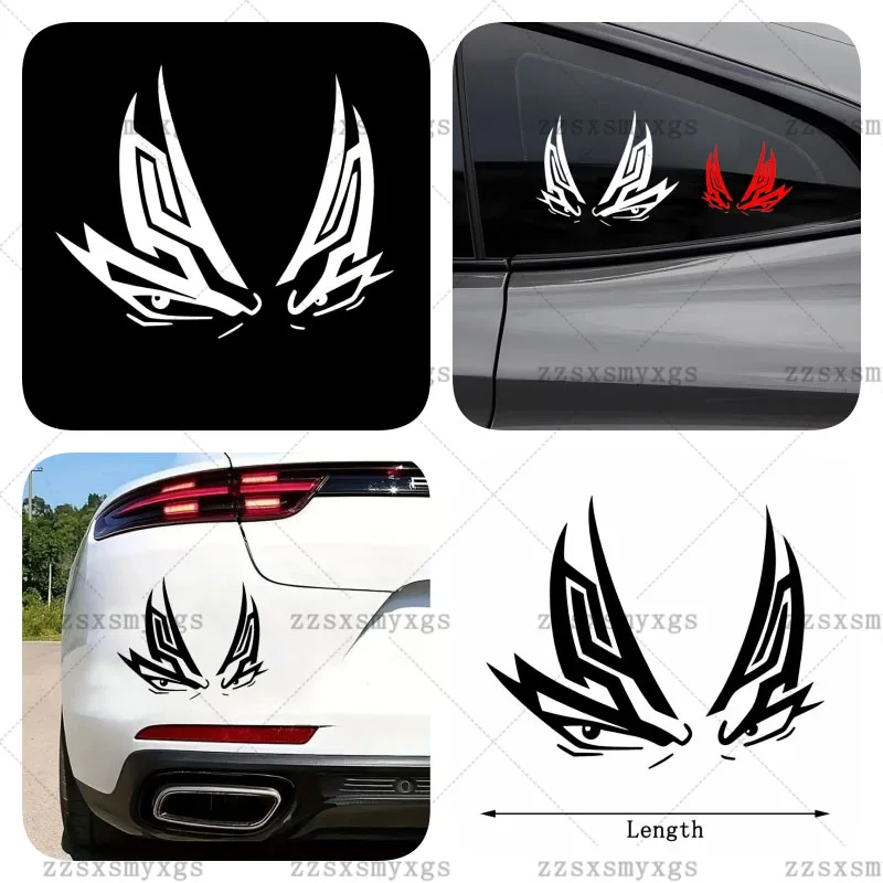 

Devil's Eye Car Stickers Fit for car body Bumper Windshield Motorcycle Helmet Trunk Laptop Vinyl Decal Car Accessories