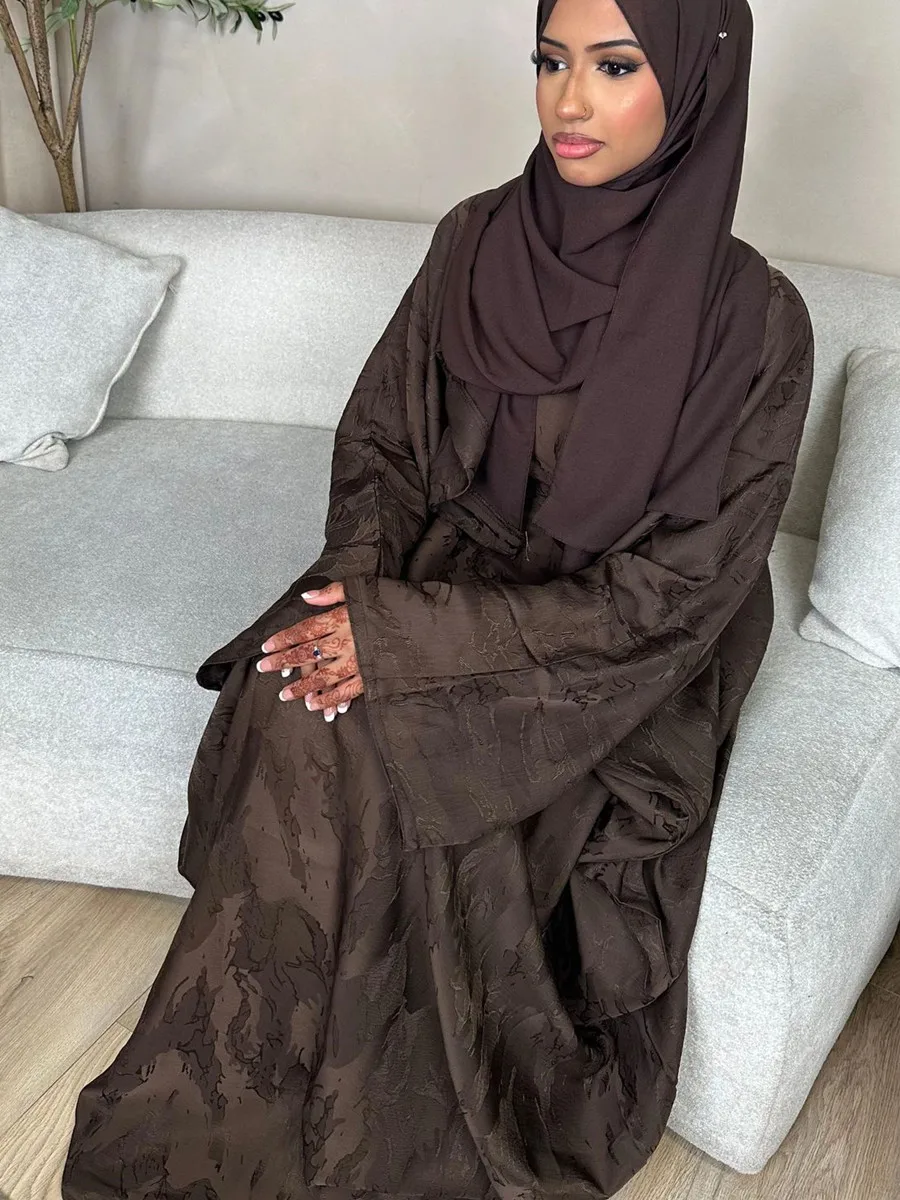Middle East Dubai Turkey Abayas For Women Ethnic Style Bat Sleeve Hijab Dresses Ramadan Robe Femme Islam african Long Dresses