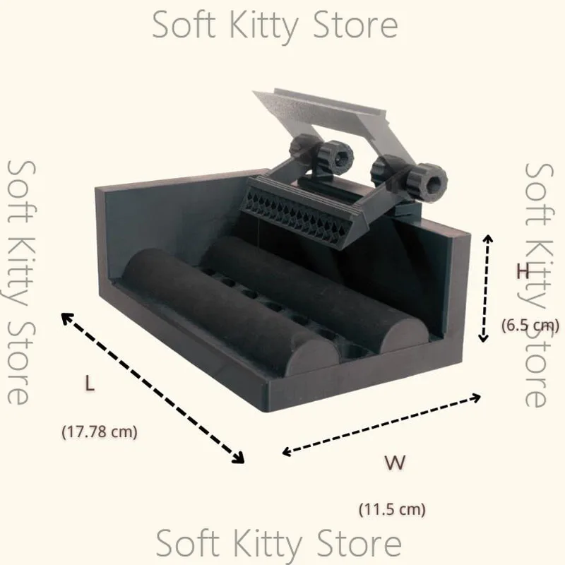 Adjustable Manual Labeling Tool for Bottles - Wine Bottle Label Positioner Applicator