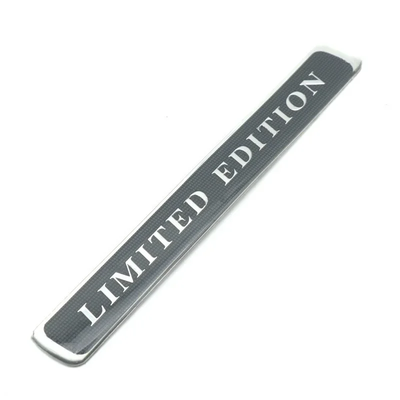 3D Metal LIMITED EDITION Logo Car Rear Trunk Fender Emblem Badge For Toyota Land Cruiser Limited Edition Sticker Accessories