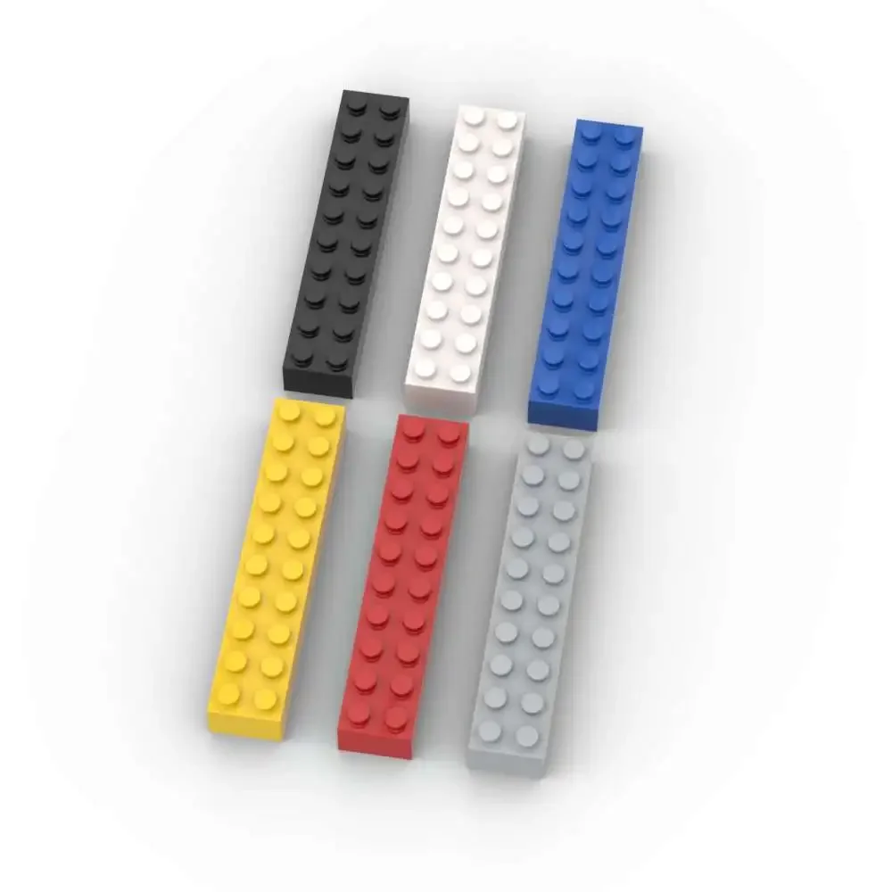 

MOC 10PCS Puzzle Particle 3006 2x10 Bricks Building Blocks 92538 High-Tech Plate Board Toy Children Birthday Gift Dropshipping