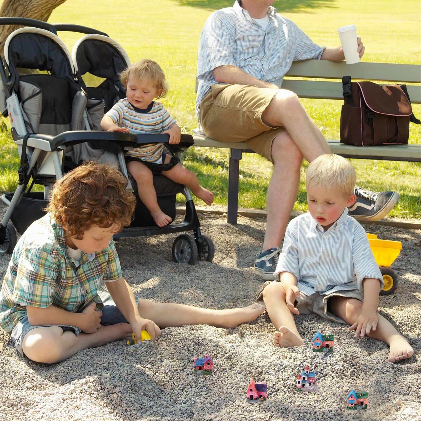 

10 шт., украшение для дома из смолы, яркий цвет, микропейзаж, прочное украшение для мини-садоводства, настольный сказочный сад