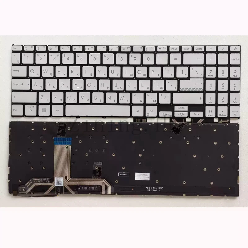 US RU SP for Asus Vivobook 15 B1502 B1502CBA M1603 M1603QA keyboard