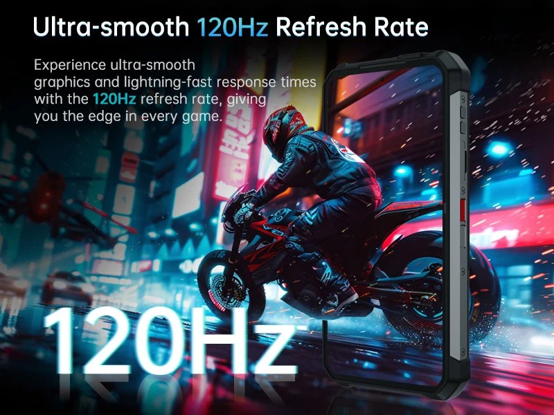 8849 SHARK 3 by Unihertz Rugged Smartphone Android 14 32GB 512GB Dimensity 8300 3K AMOLED Screen 11600mAh Night Camera 5G Phone