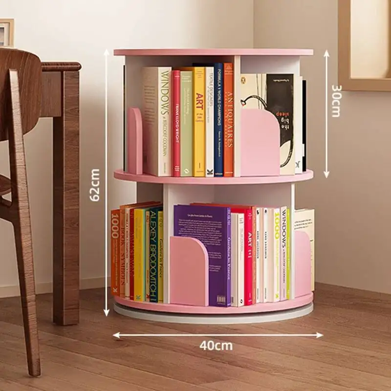 

Nordic Bookcases Swivel Interior Narrow Aesthetic Floor Modern Luxury Book Shelf Designs Portable Librero Unique Furniture