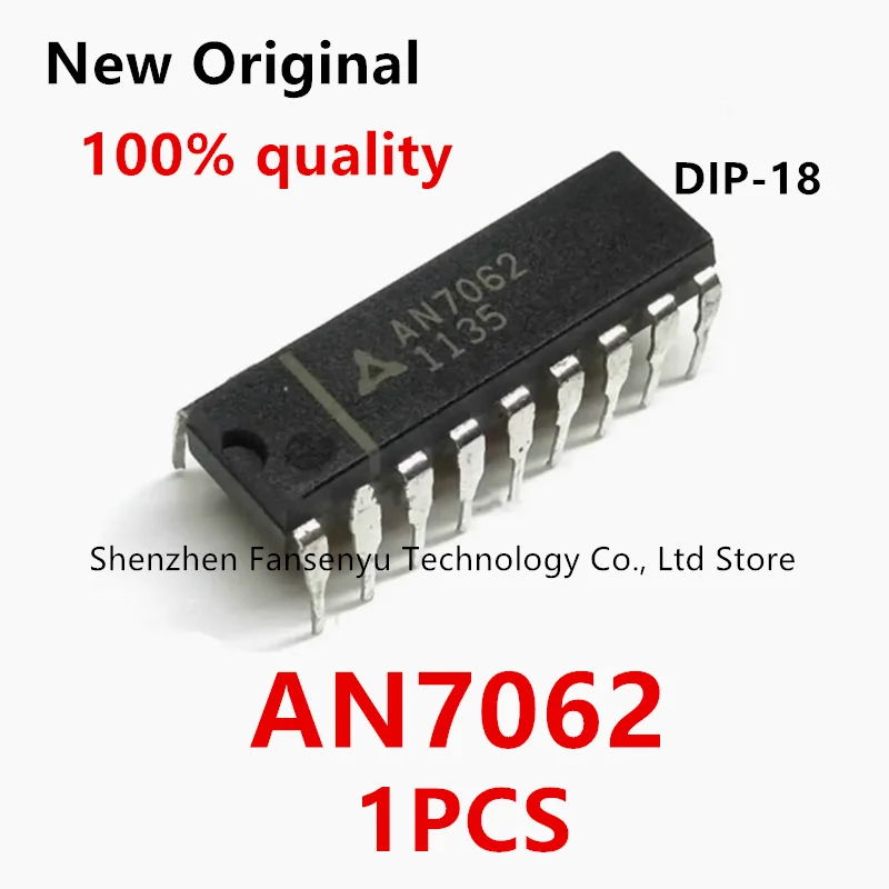 

(1piece)100% New AN7062 DIP18