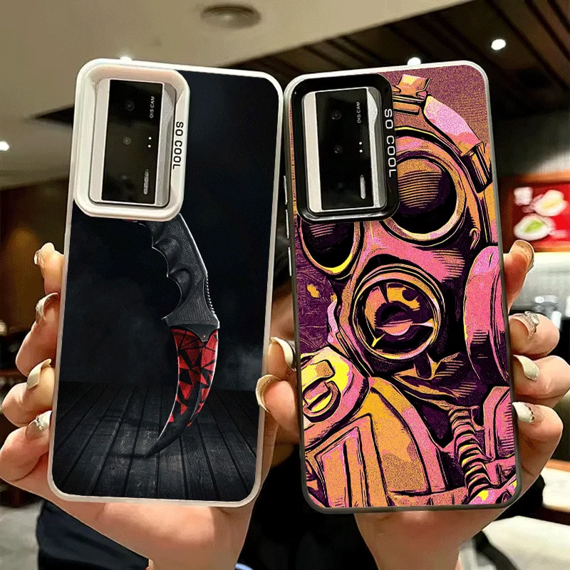Counter Strike Cs Go Soft Phone Case for Xiaomi Redmi 15C 15 14C 13C 12C Poco X5 X6 X7 Pro X3 F8 F7 Ultra M8 13 12 Cover Back Sh