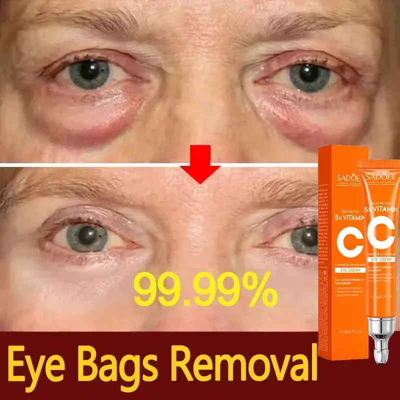 

Vitamin C Eye Cream Anti Wrinkle Lifting Firming Removal Eyes Bags Fade Fine Lines Moisturizing Brightening Skin Care Products