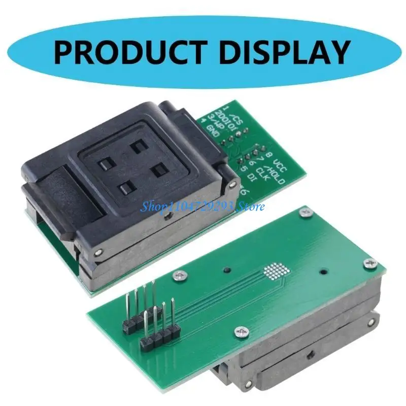 Toma prueba prueba y2GD BGA24 Herramienta confiable para programación chips flash BGA SPI y transferencia datos
