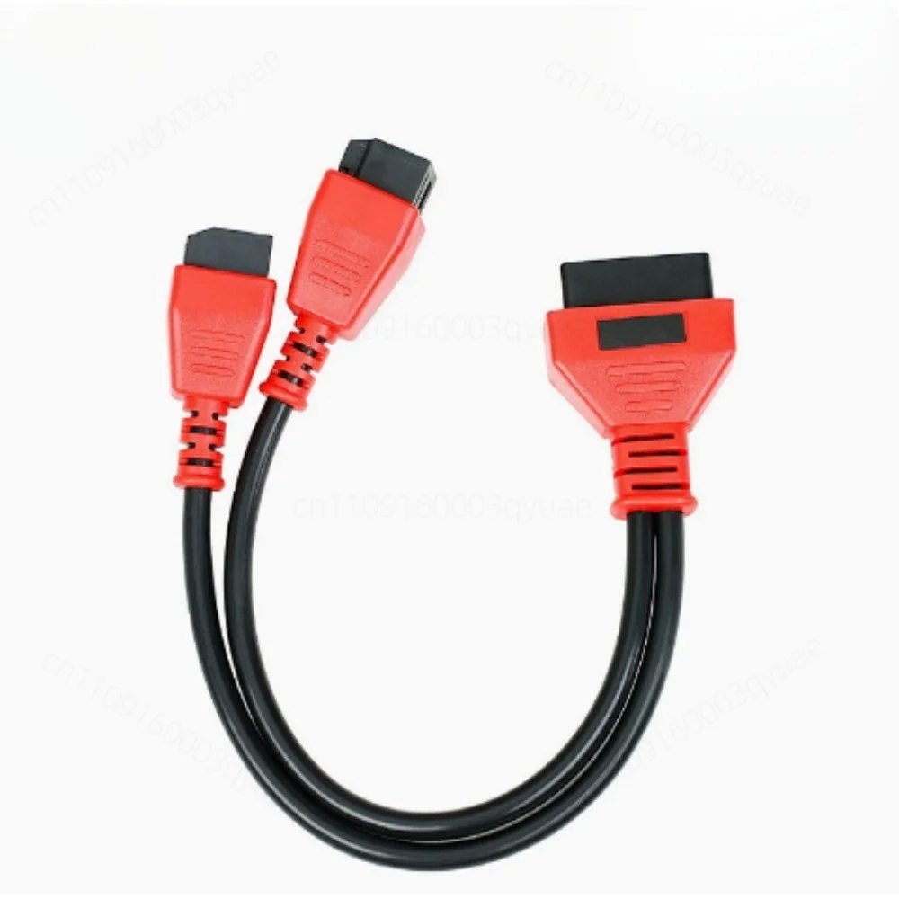 OBD2 Female To 12+8 Diagnostic Connector For MS906S For 908SPRO For 905 For Autel For Chrysler Adapter