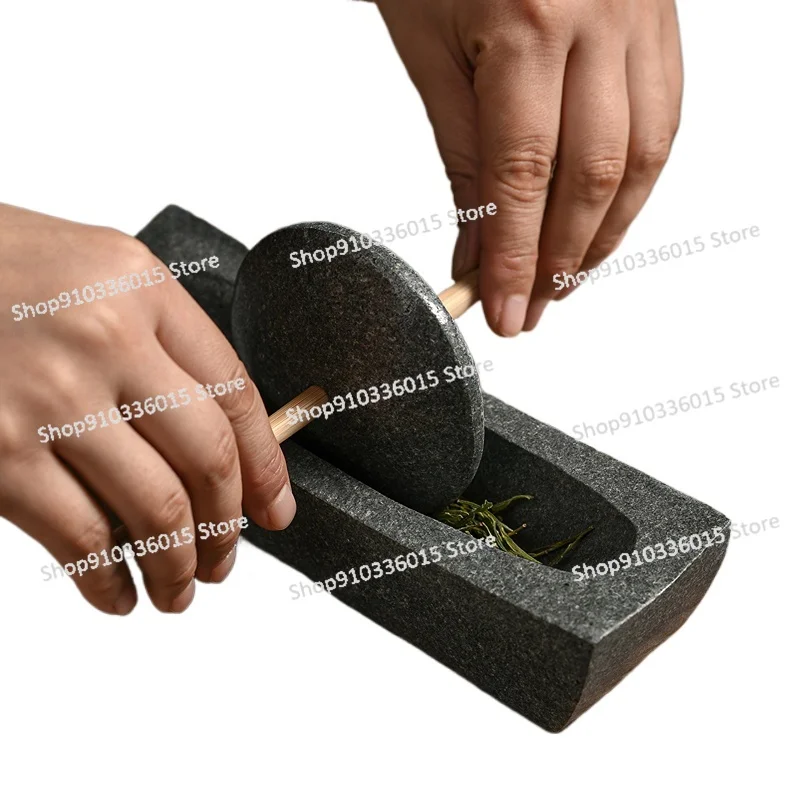 

Раствор Mash, дробилка для лекарств, роликовый поднос для чая, чайный порошок, кирпичный чай матча, шлифовальный станок для традиционной китайской медицины