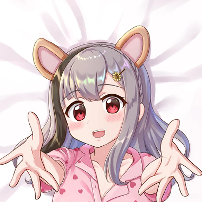 

Dakimakura Anime Pillow Case Mimi Kirara Pillow Cover Halloween Christmas Decoration