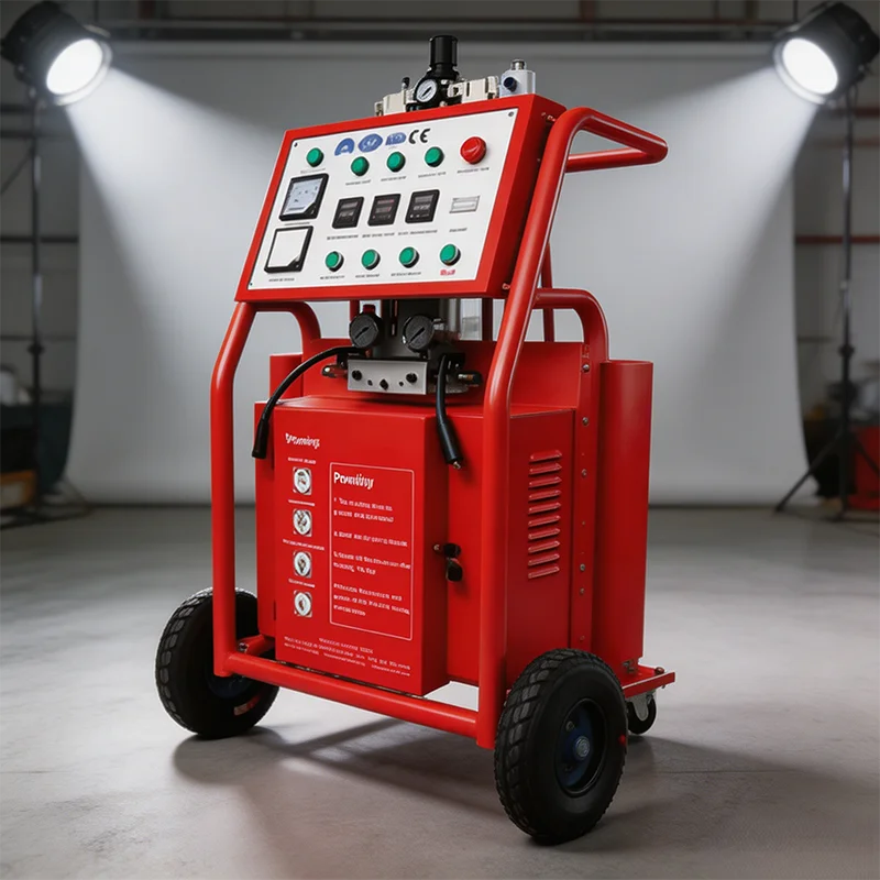 Polyurethane Foam Spray Machine PU Insulation Sprayer Polyurea Waterproof Coating Equipment for Industrial Flooring