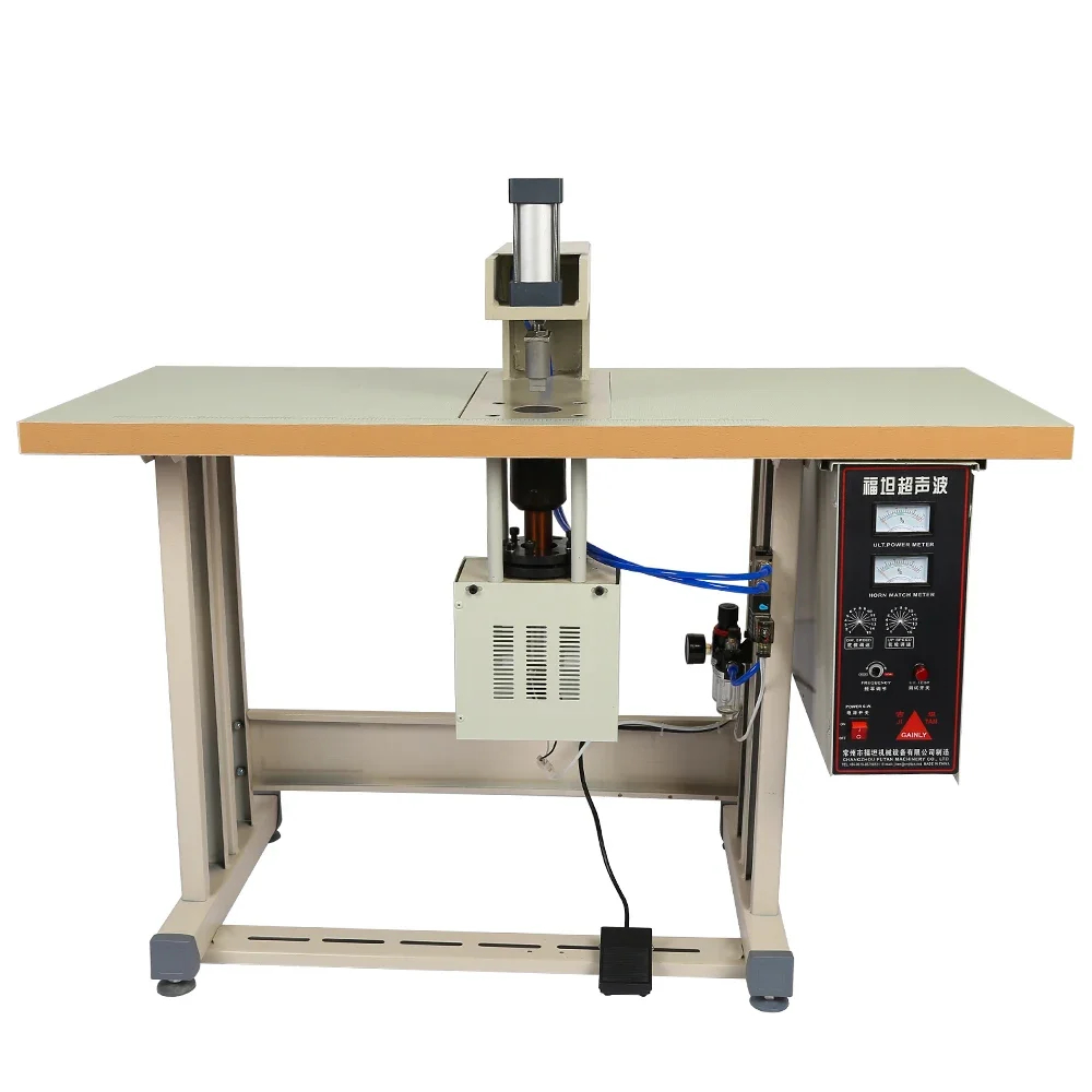 Ultrasonic Welding Machine for Spot Welder Mask Earloop Nonwoven Handle Bag Making Machines