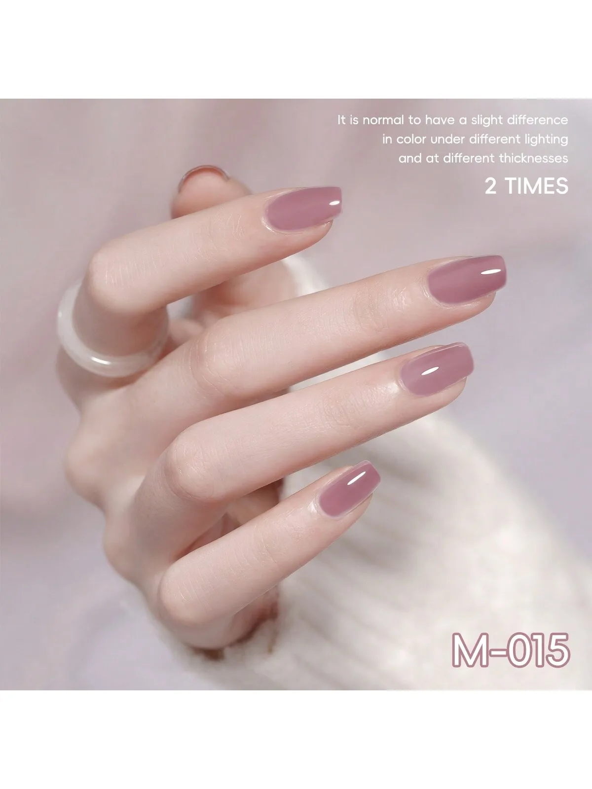 6PCS Pink nail Gel Gel Set, formaldehyde free, alcohol free, durable, nail art salon DIY, perfect gift for women