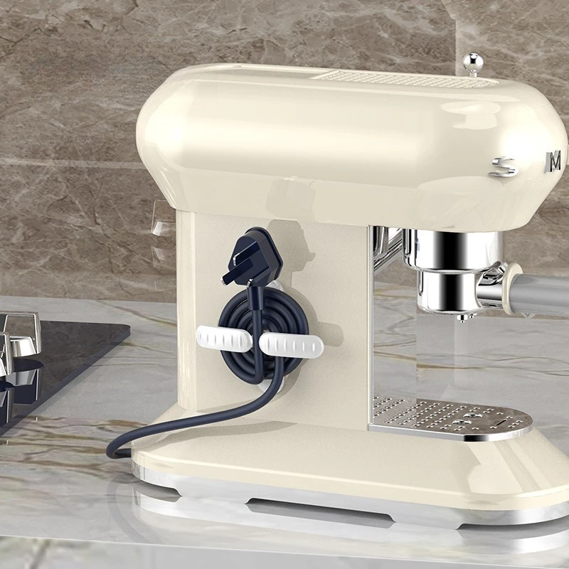 Plug, power cord holder, kitchen storage cable manager, non-punching fixed cable holder, data cable winder