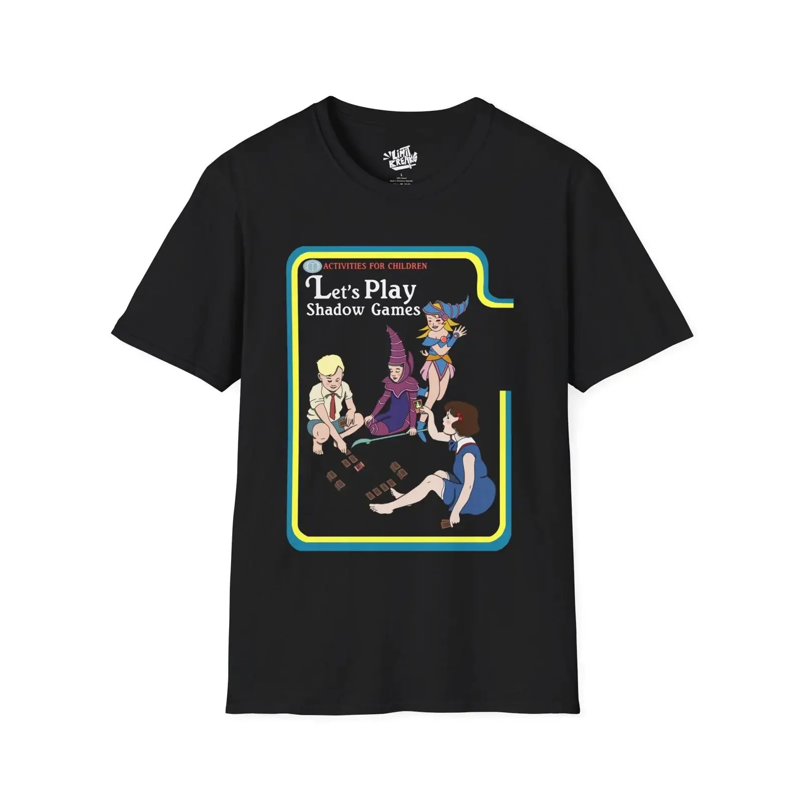 Let amp 39 s Play Shadow Games T Shirt vintage Washed streetwear Casual Soft Slightly homme Unisex Comfortable Stretched