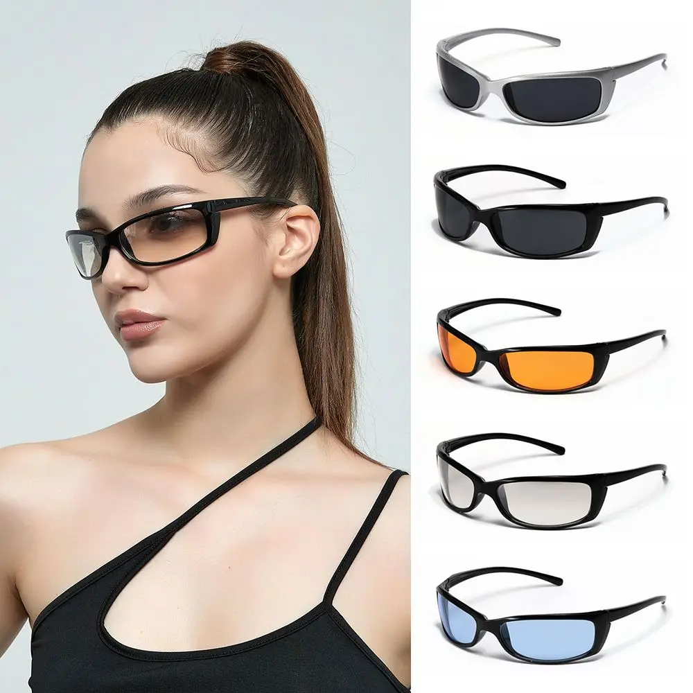 

Trendy Eyeglasses Futuristic Y2K Sunglasses Sun Glasses Wrap Around Sunglasses Sport Shades