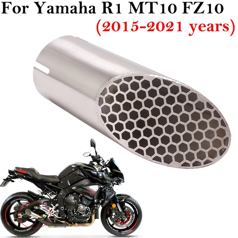 For YAMAHA YZF R1 MT10 FZ10 MT-10 FZ-10 2015 2016 - 2020 2021 Motorcycle GP Exhaust Modified GP Racing Muffler Link Pipe Escape