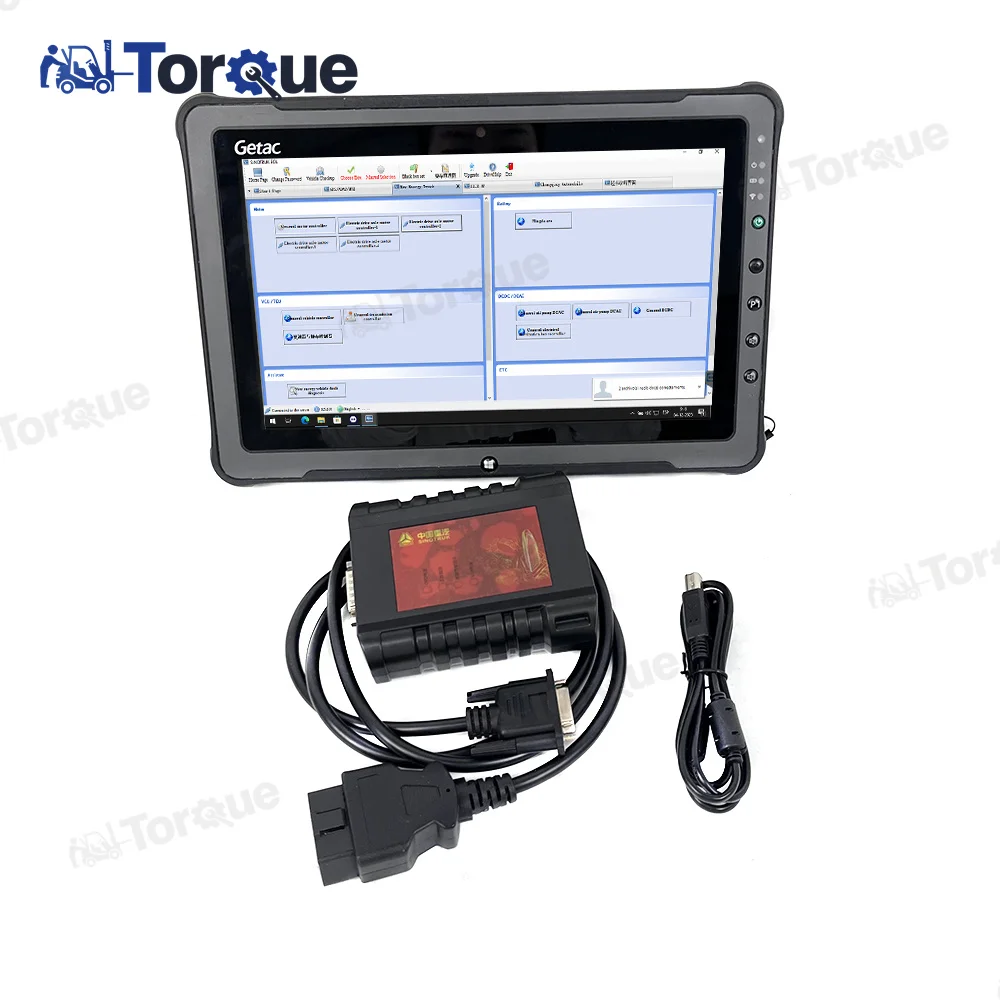 

For Sinotruk EOL OBD diagnostic kit DENSO common rail engine for Sinotruck diagnostic tool+F110 tablet