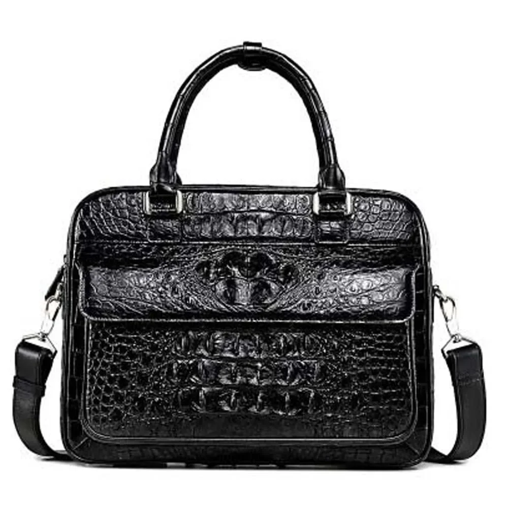 xingmengda  new male  crocodile  new  business men briefcase large capacity  Single shoulde bag men handbag