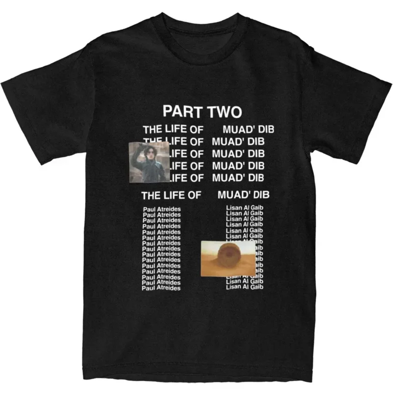 Dune Part Two 2 Film Merchandise T-Shirt for Men Women Funny Cotton Classic Tee