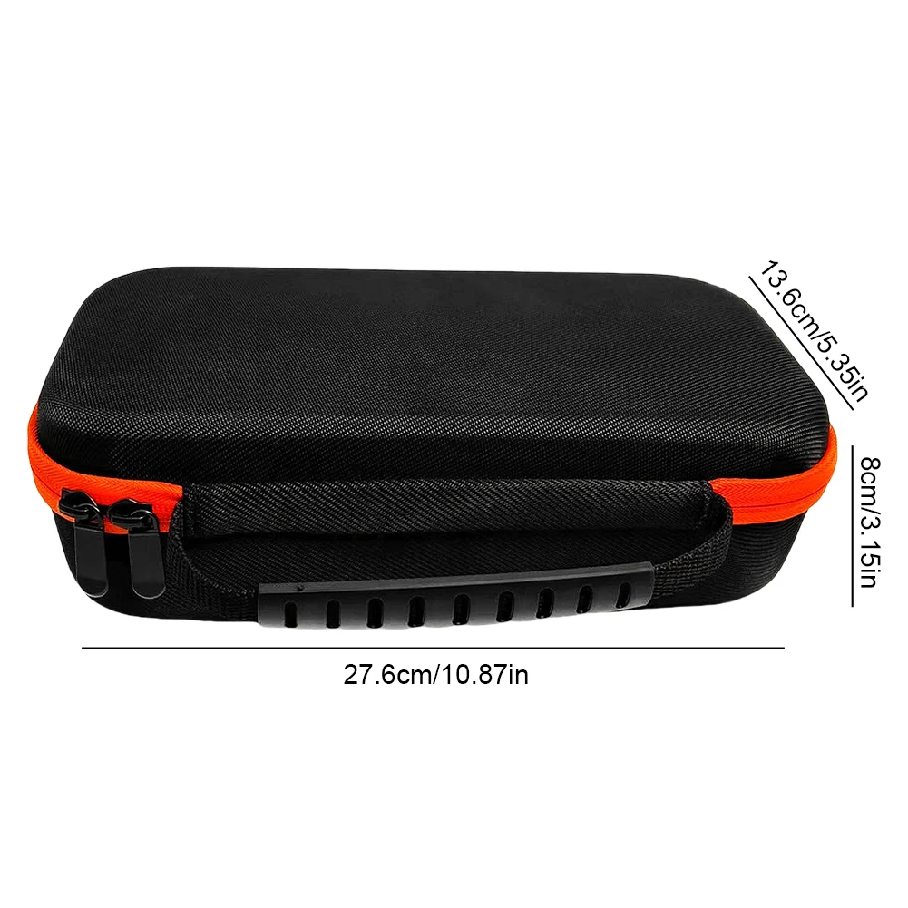 Wireless Microphone Case EVA Hard Shell Exterior Case Anti-Scratch Hard Travel Case 2 Slots for JBL PartyBox Wireless Microphone