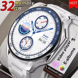 2024New For OPPO Watch X Smart Watch Men 32GB Memory Music Video Bluetooth Call 3D Surround Vision Watches Waterproof Smartwatch