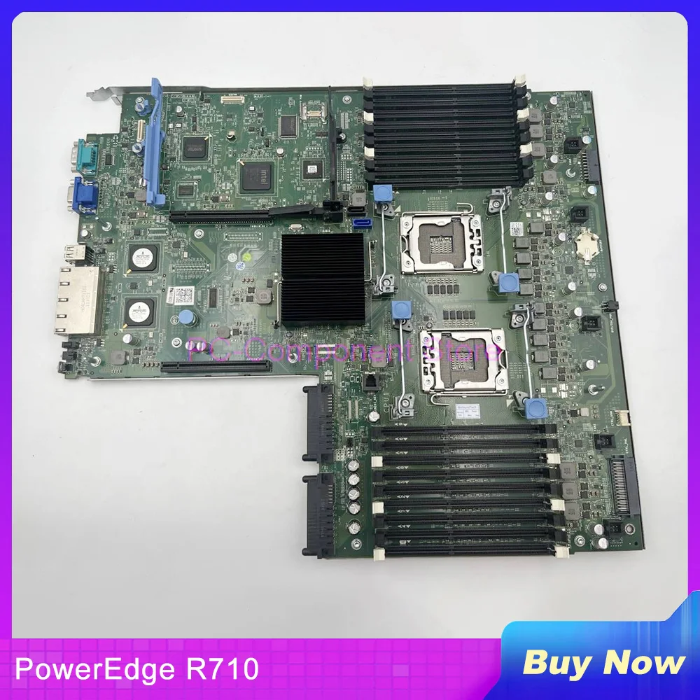 

Серверная материнская плата для Dell PowerEdge R710 VWN1R 0NH4P 00NH4P 0XDX06 XDX06 N4YV2 YMXG9 T38HV 0T38HV CN-0T38HV