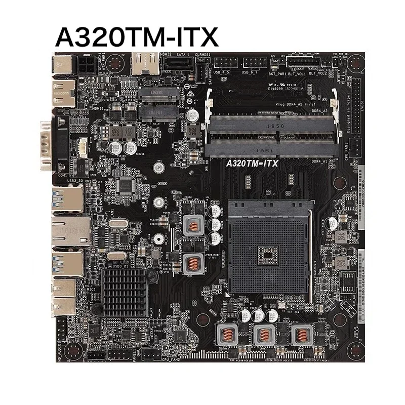 

Для Asrock A320TM-ITX материнская плата AM4 MINI-ITX материнская плата 100% протестировано, ОК, полностью работает, бесплатная доставка