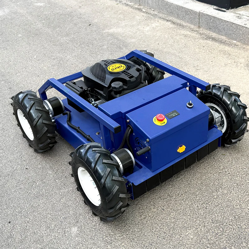 Aangepaste rit op grasmaaier 4Wd hooimaaier