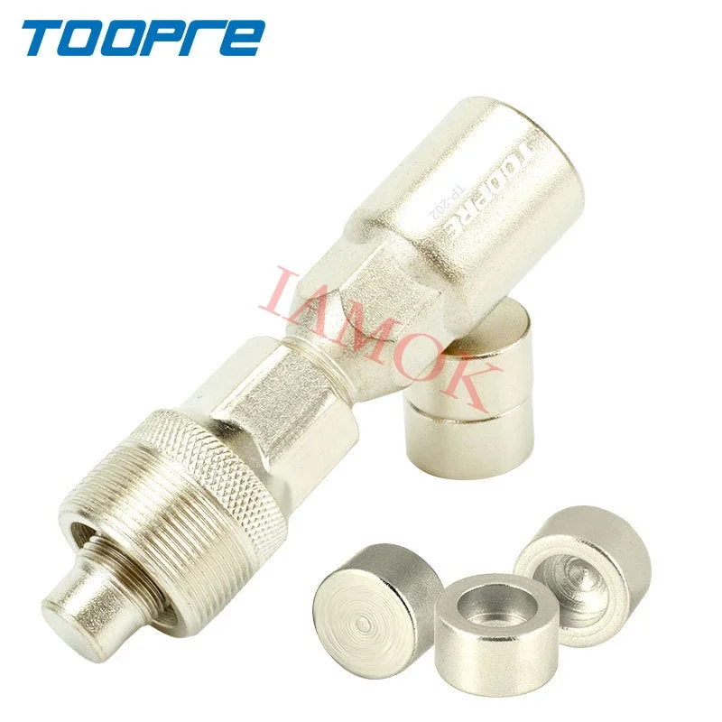 

TOOPRE Mountain Bike Steel Chainwheel Removal Tool Iamok Silver 115.9g Bottom Bracket Tools Bicycle Parts