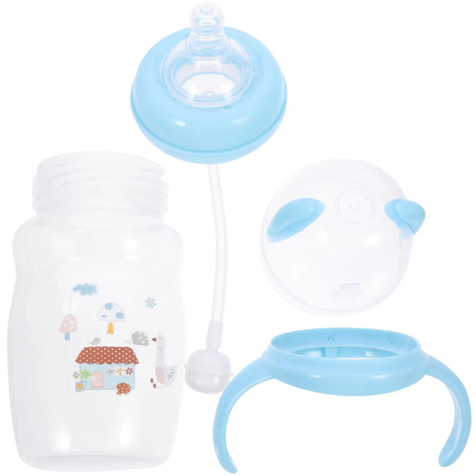 Baby Drinking Cup Anti-bloating Straw for Newborn Babies Anti-choking Toddler