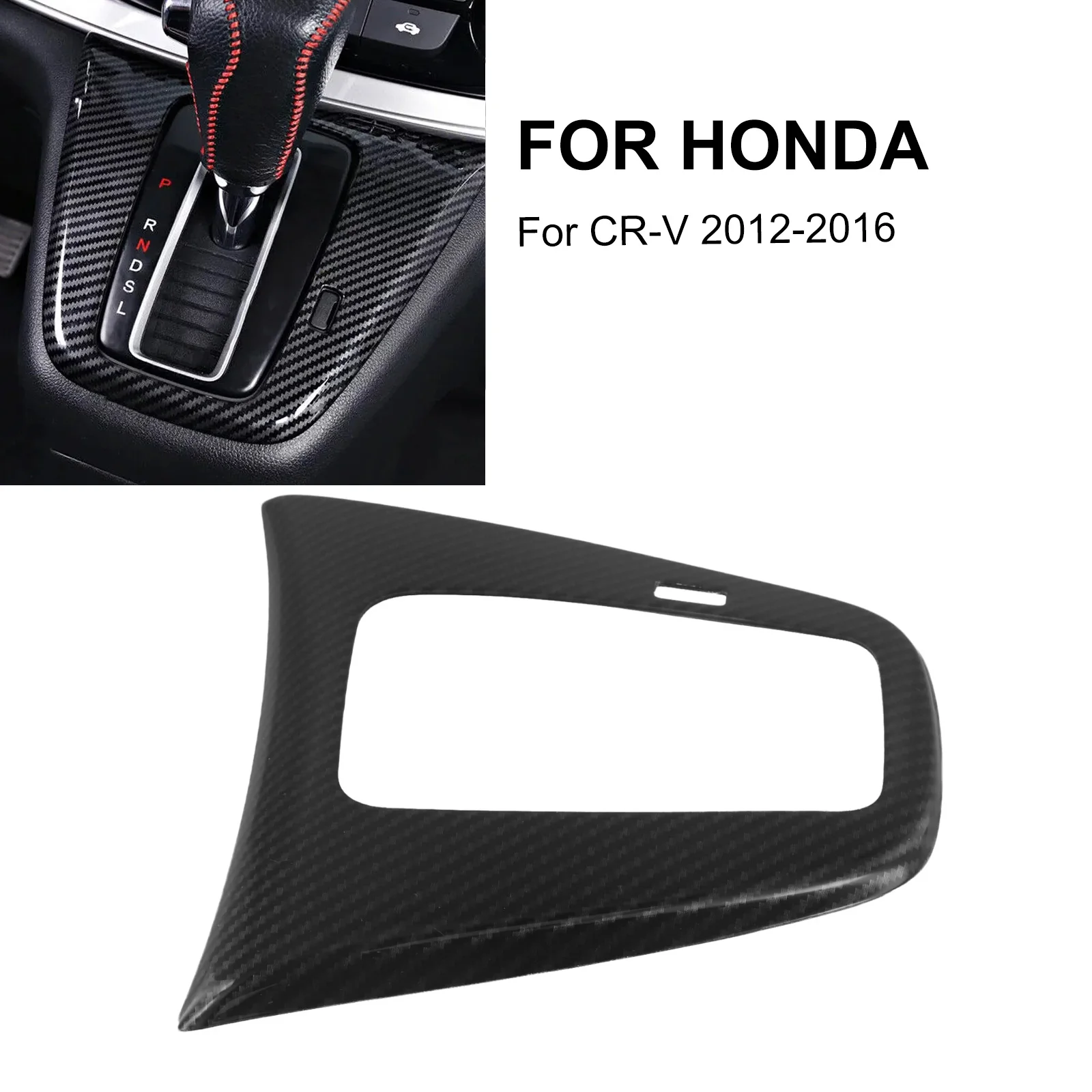 

Gear Trim Shift Panel Cover Easy Installation Look Repair Replacement For Honda For CRV 2012-2016 High Quality Long Lasting