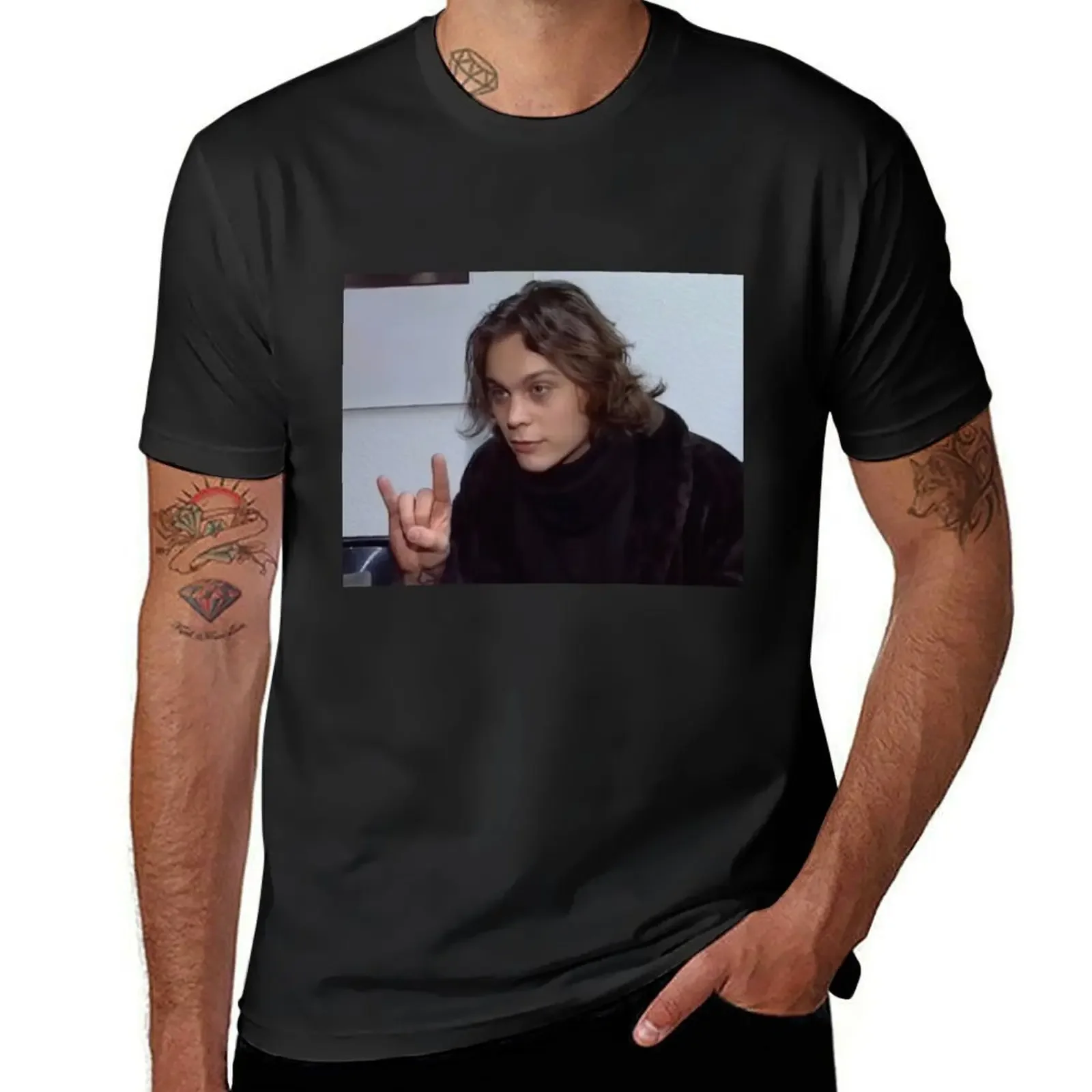 Ville Valo T-Shirt plain vintage anime shirt funny t shirts for men