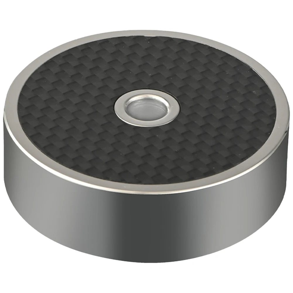 مشبك قرص دوار من الفينيل 304 من الفولاذ المقاوم للصدأ/ألياف الكربون للاهتزاز متوازن لمشغل وزن سجل الفينيل LP