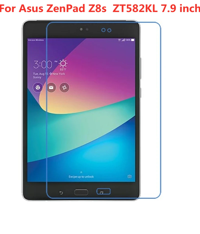 아수스 젠패드 Z8s ZT582KL 용 태블릿 화면 보호기, 7.9 인치, LCD 강화 유리 보호 필름